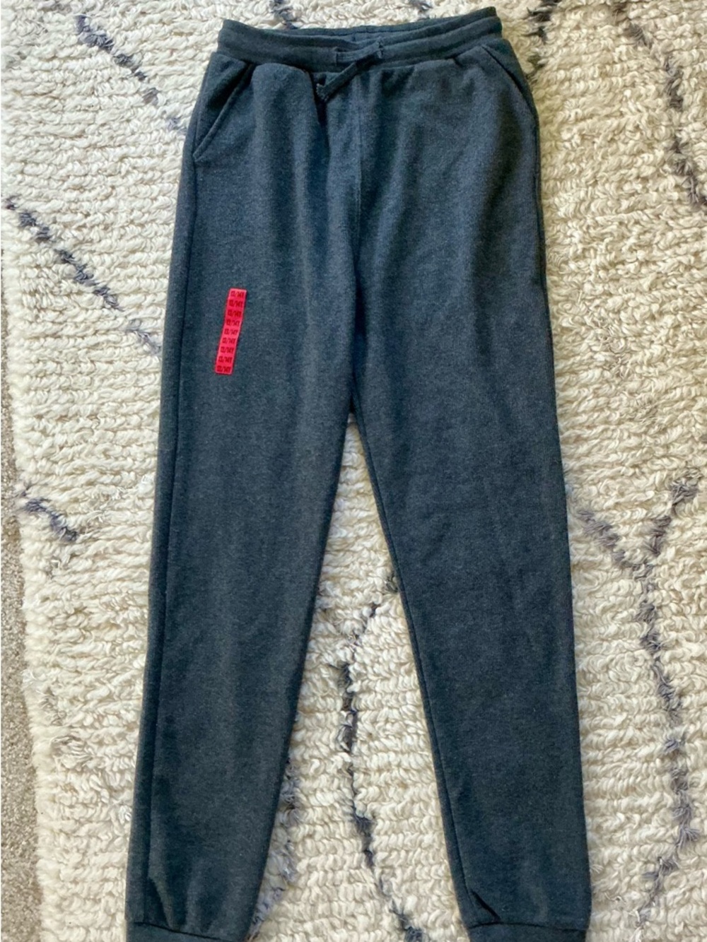 NWT Kids Charcoal Gray Jogger Sweatpants (size 13/14)